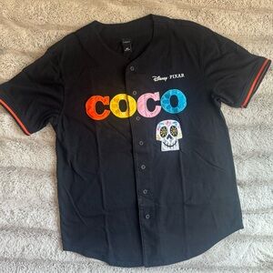 Disney • PIXAR COCO Black Baseball Tee
